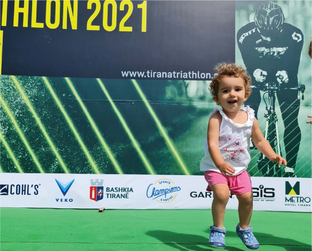 Veko in Tirana Triathlon