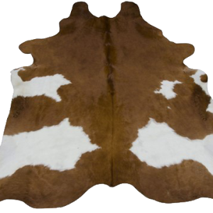 COWSK10 Cow skin Brown & White