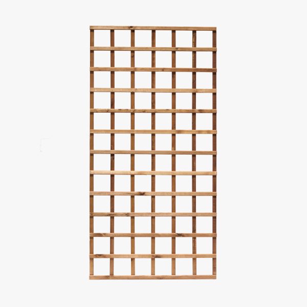 Square Wood Garden Trellis 12 x 12