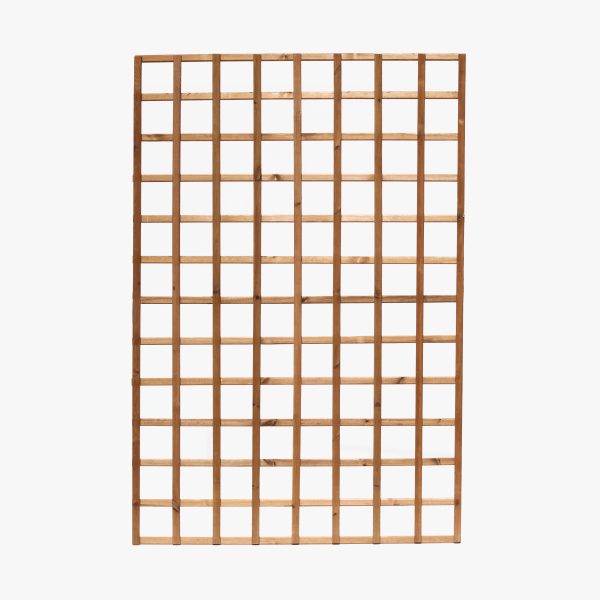 Square Wood Garden Trellis 12 x 12