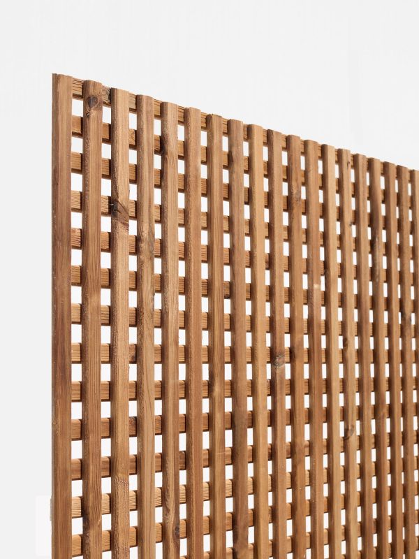 Square Wood Garden Trellis 2 x 2