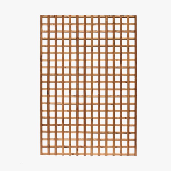 Square Wood Garden Trellis 6 x 6