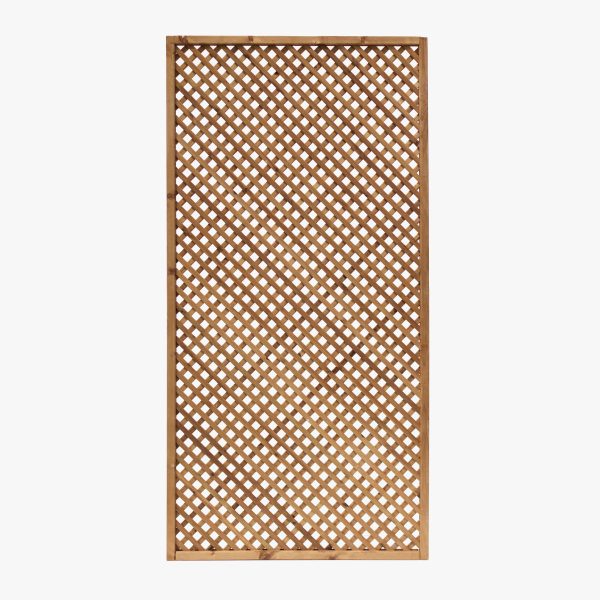 Gardh Druri Dekorues Diagonal 2x2 me Kornize