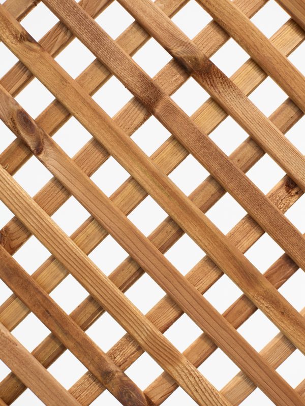 Gardh Druri Dekorues Diagonal 2x2 me Kornize