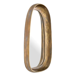 Mirror Sandals L Brass