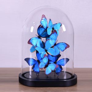 BLUE BUTTERFLIES GLOBE 26