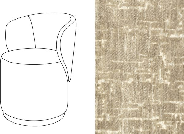 Barril Swivel Dining Chair Island 124