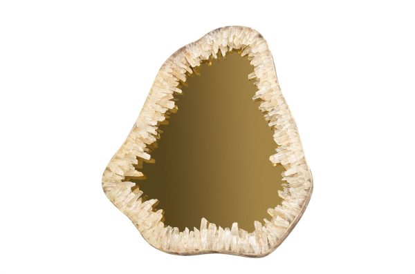 Natural Quartz Mirror Large