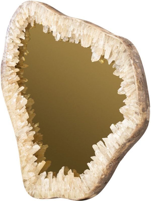Natural Quartz Mirror Large