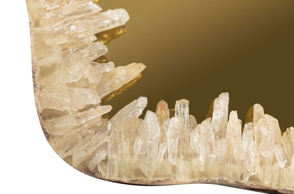 Natural Quartz Mirror Large